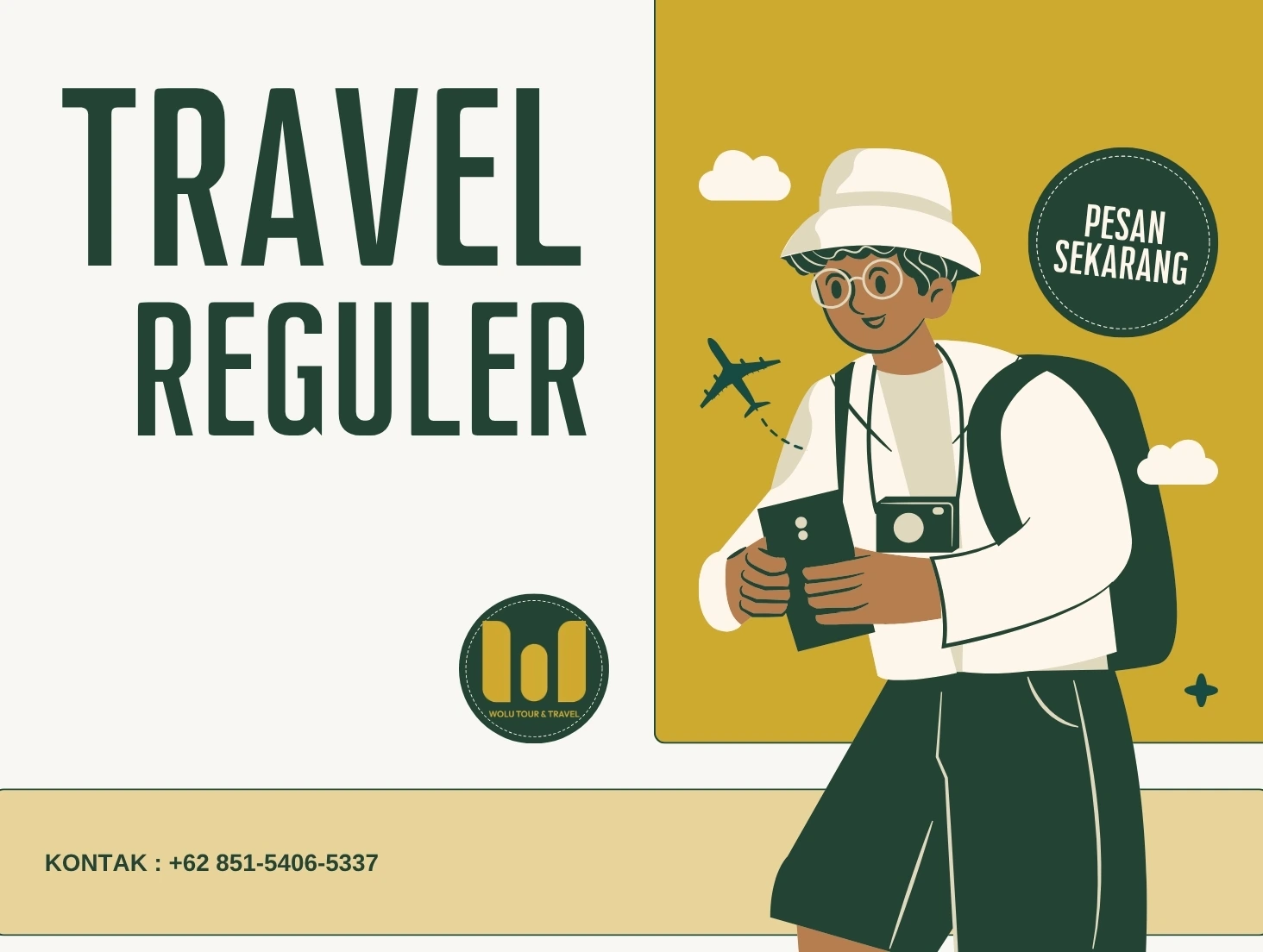 Layanan Travel Reguler Wolu Tour